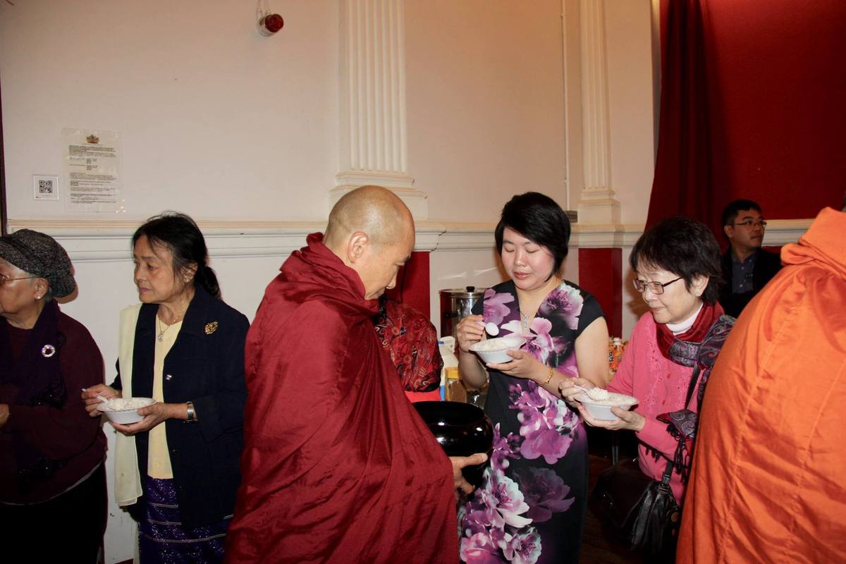 29th Kahtina Ceremony of Tisarana Vihara.